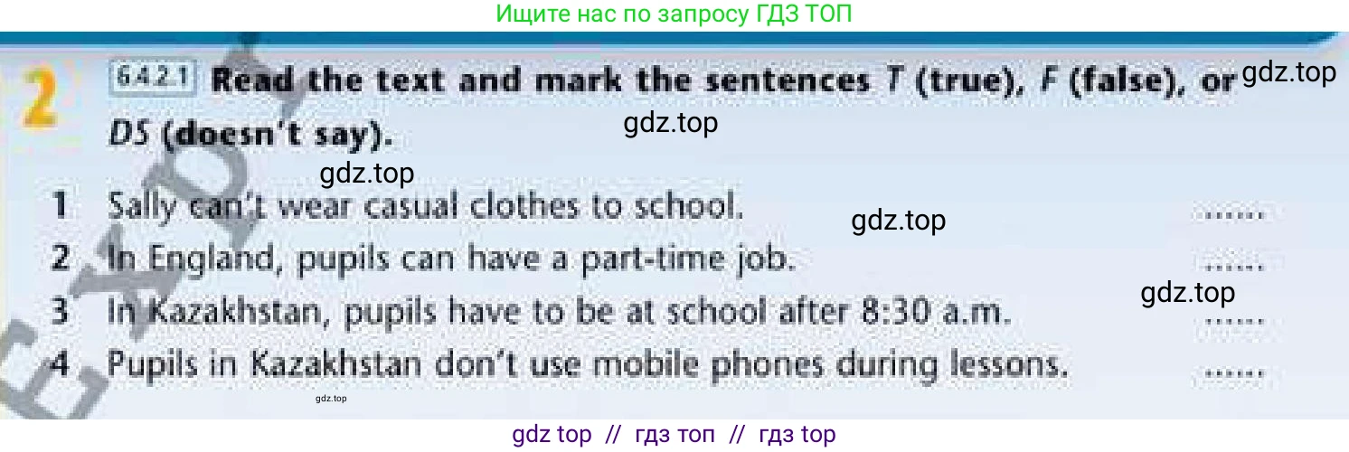 Английский язык (english), 6 класс Учебник (Student's book), авторы: Эванс Вирджиния (Evans Virginia), Дули Дженни (Dooley Jenny), Оби Боб (Obee Bob), Мухамеджанова Наталья (Mukhamedjanova Natalya), издательство Express Publishing, Алматы, 2018, зелёного цвета, страница 13, номер 2, Условие