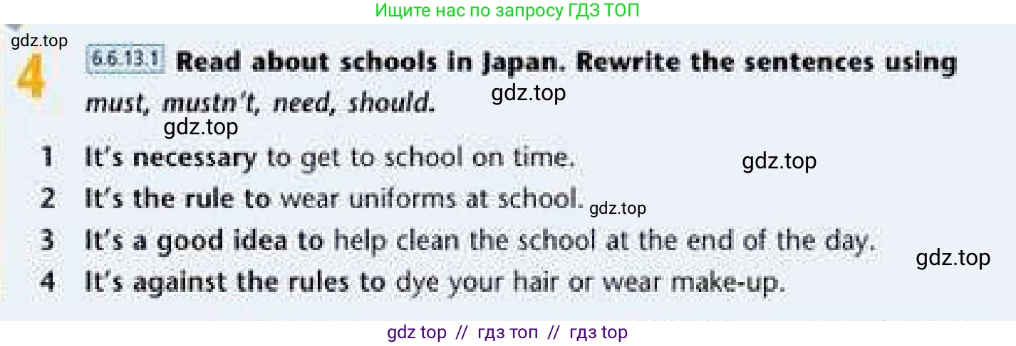 Английский язык (english), 6 класс Учебник (Student's book), авторы: Эванс Вирджиния (Evans Virginia), Дули Дженни (Dooley Jenny), Оби Боб (Obee Bob), Мухамеджанова Наталья (Mukhamedjanova Natalya), издательство Express Publishing, Алматы, 2018, зелёного цвета, страница 13, номер 4, Условие
