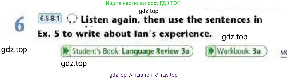 Английский язык (english), 6 класс Учебник (Student's book), авторы: Эванс Вирджиния (Evans Virginia), Дули Дженни (Dooley Jenny), Оби Боб (Obee Bob), Мухамеджанова Наталья (Mukhamedjanova Natalya), издательство Express Publishing, Алматы, 2018, зелёного цвета, страница 31, номер 6, Условие