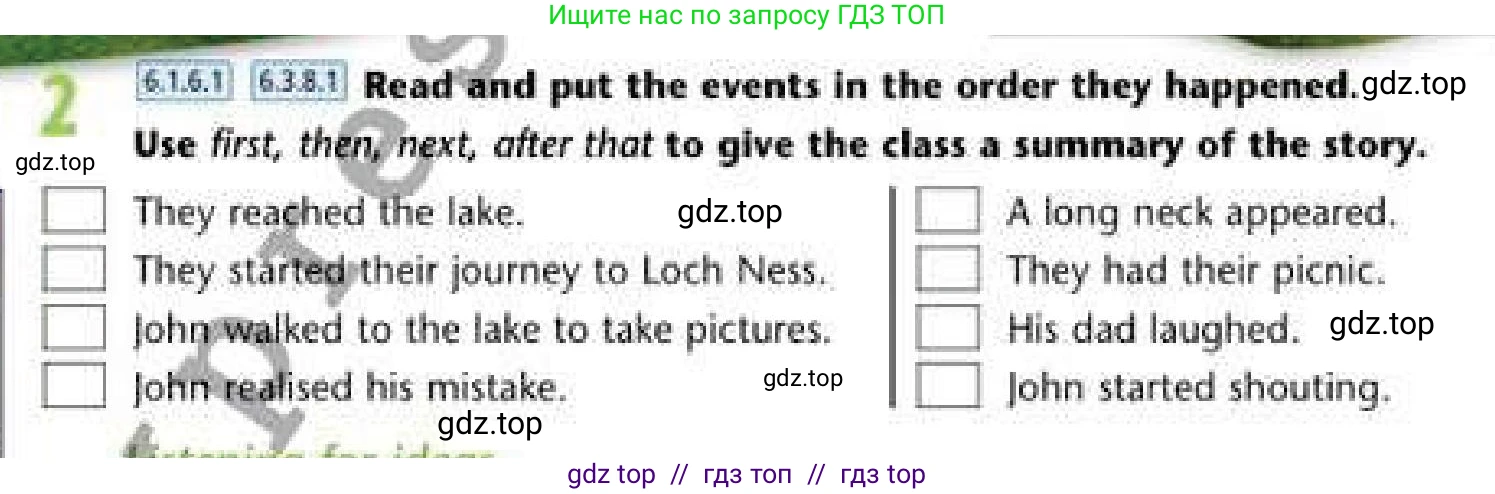 Английский язык (english), 6 класс Учебник (Student's book), авторы: Эванс Вирджиния (Evans Virginia), Дули Дженни (Dooley Jenny), Оби Боб (Obee Bob), Мухамеджанова Наталья (Mukhamedjanova Natalya), издательство Express Publishing, Алматы, 2018, зелёного цвета, страница 51, номер 2, Условие