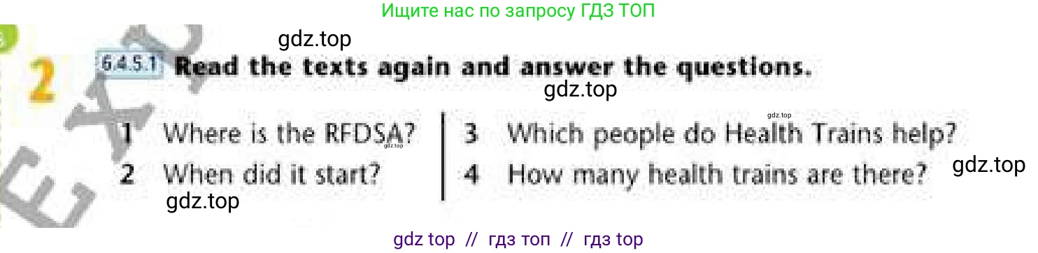 Английский язык (english), 6 класс Учебник (Student's book), авторы: Эванс Вирджиния (Evans Virginia), Дули Дженни (Dooley Jenny), Оби Боб (Obee Bob), Мухамеджанова Наталья (Mukhamedjanova Natalya), издательство Express Publishing, Алматы, 2018, зелёного цвета, страница 61, номер 2, Условие