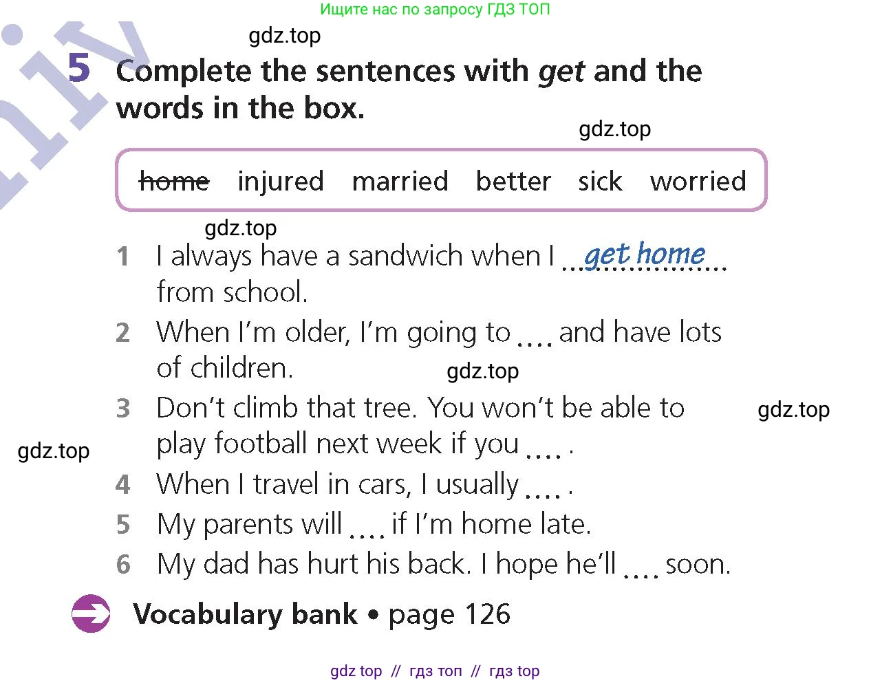 Английский язык (english), 6 класс Учебник (Student's book), авторы: Goldstein Ben, Jones Ceri, Anderson Vicki, Heyderman Emma, Higgins Eoin, издательство Cambridge University Press, Алматы, 2019, страница 58, номер 5, Условие