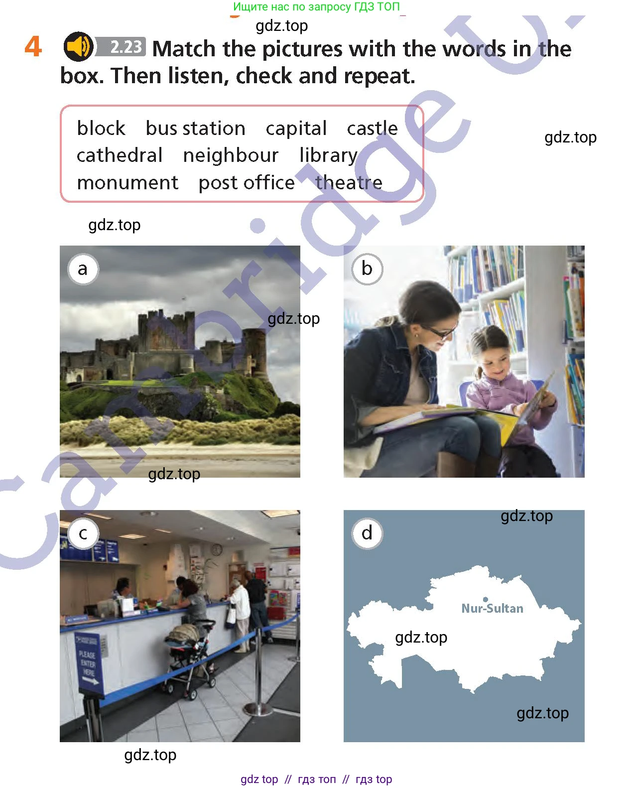 Английский язык (english), 6 класс Учебник (Student's book), авторы: Goldstein Ben, Jones Ceri, Anderson Vicki, Heyderman Emma, Higgins Eoin, издательство Cambridge University Press, Алматы, 2019, страница 90, номер 4, Условие