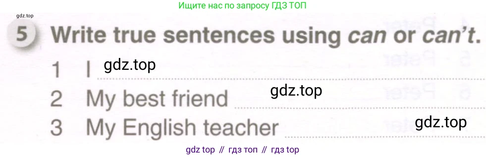 ГДЗ Английский язык (english), 6 класс рабочая тетрадь, авторы: Комарова Юлия Александровна, Ларионова Ирина Владимировна, издательство Русское слово, Москва, 2022, розового цвета, страница 38, номер 5, Условие