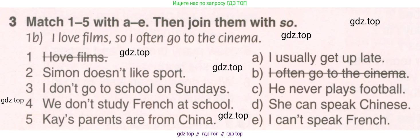 ГДЗ Английский язык (english), 6 класс Учебник (Student's book), авторы: Комарова Юлия Александровна, Ларионова Ирина Владимировна, издательство Русское слово, Москва, 2022, розового цвета, страница 56, номер 3, Условие