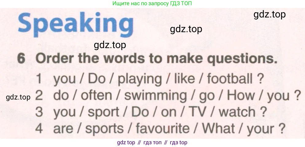 ГДЗ Английский язык (english), 6 класс Учебник (Student's book), авторы: Комарова Юлия Александровна, Ларионова Ирина Владимировна, издательство Русское слово, Москва, 2022, розового цвета, страница 102, номер 6, Условие
