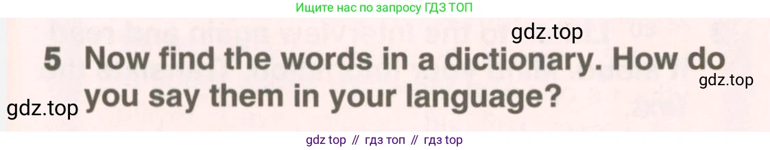 ГДЗ Английский язык (english), 6 класс Учебник (Student's book), авторы: Комарова Юлия Александровна, Ларионова Ирина Владимировна, издательство Русское слово, Москва, 2022, розового цвета, страница 105, номер 5, Условие