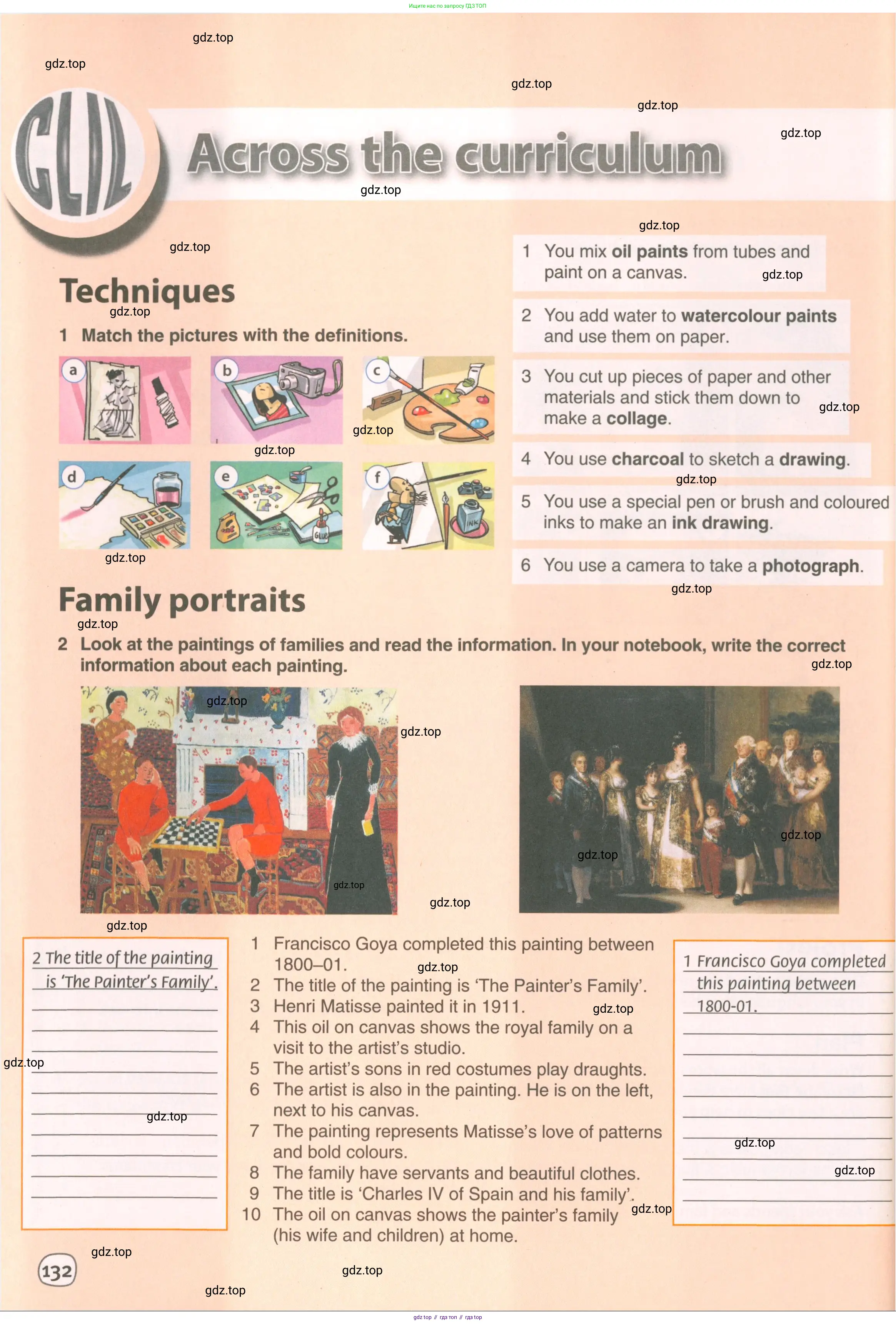 Английский язык (english), 6 класс Учебник (Student's book), авторы: Комарова Юлия Александровна, Ларионова Ирина Владимировна, издательство Русское слово, Москва, 2022, розового цвета, страница 132