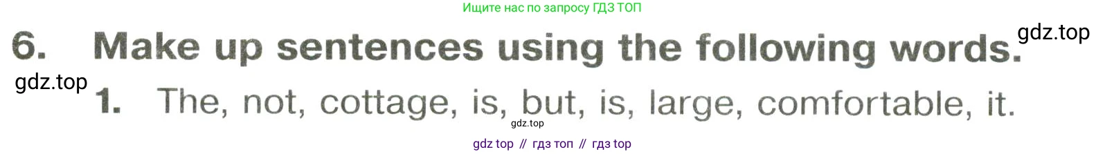 ГДЗ Английский язык (english), 6 класс Тренировочные упражнения в формате ОГЭ (ГИА), авторы: Комиссаров Константин Вячеславович, Кирдяева Ольга Ивановна, издательство Просвещение, Москва, 2023, белого цвета, страница 8, номер 6, Условие