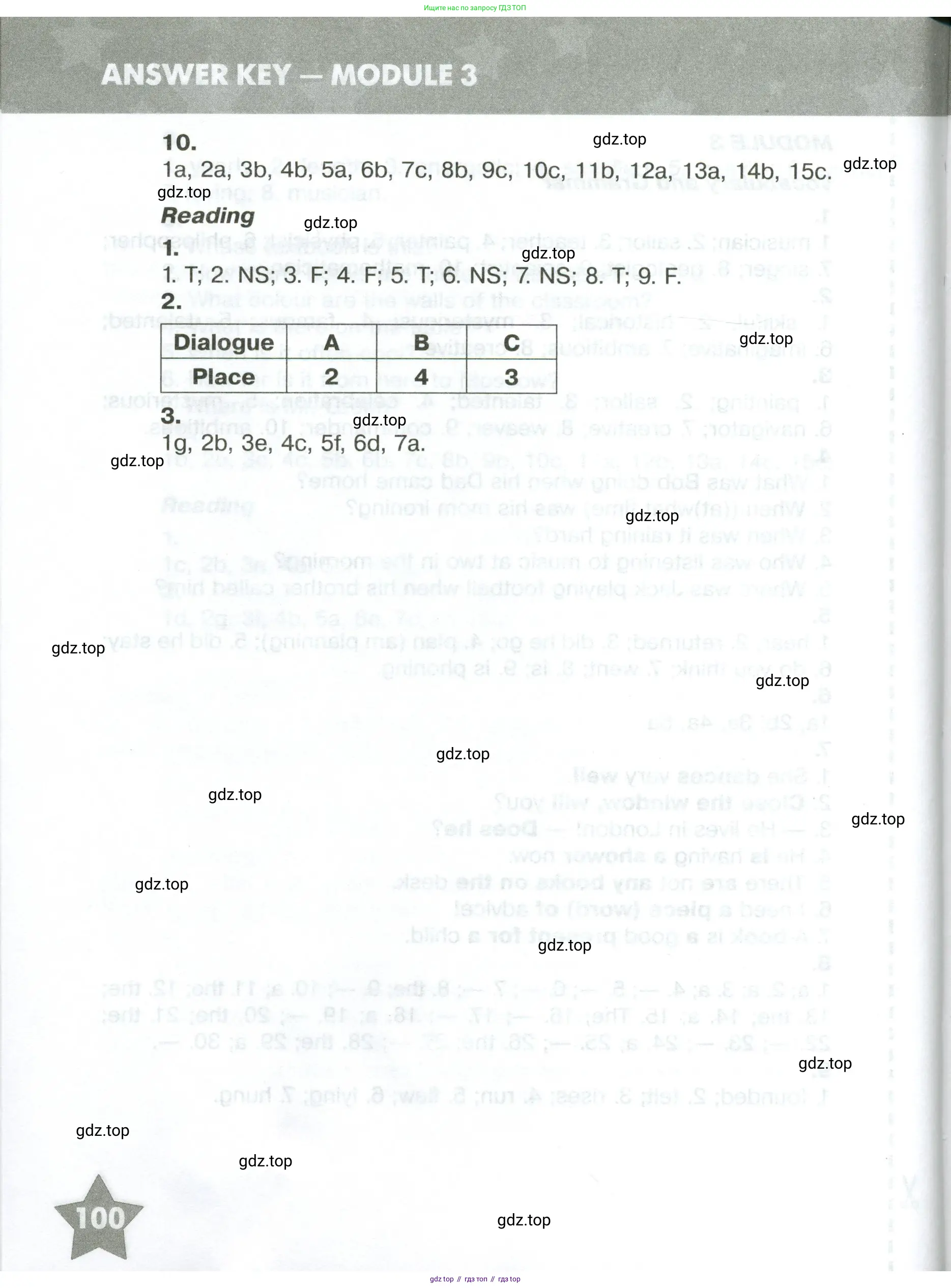 Английский язык (english), 6 класс Тренировочные упражнения в формате ОГЭ (ГИА), авторы: Комиссаров Константин Вячеславович, Кирдяева Ольга Ивановна, издательство Просвещение, Москва, 2023, белого цвета, страница 100