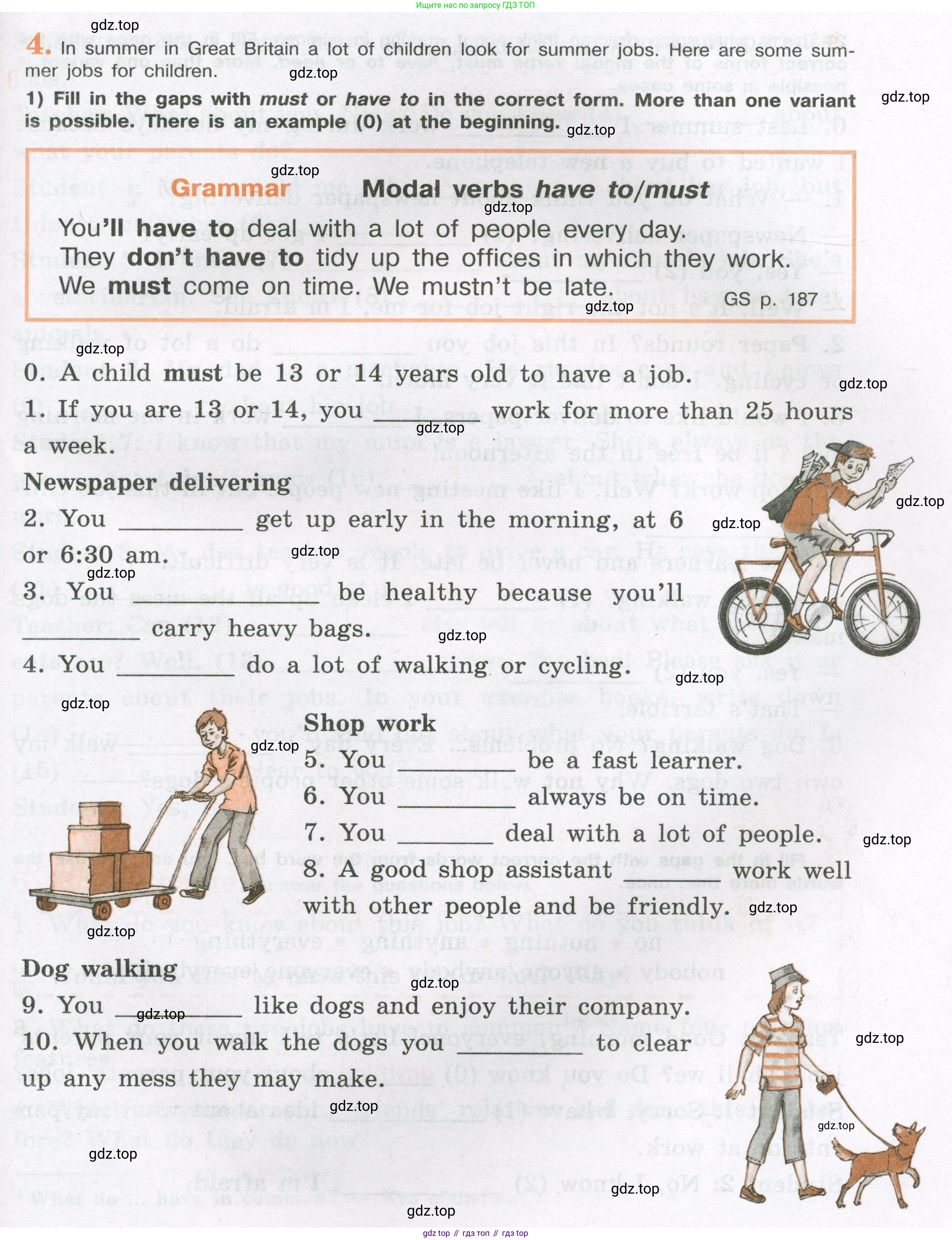 ГДЗ Английский язык (english), 6 класс рабочая тетрадь (activity book), авторы: Кузовлев Владимир Петрович (Kuzovlev Vladimir), Лапа Наталья Михайловна, Перегудова Эльвира Шакировна, Костина Ирина Павловна, Дуванова Ольга Викторовна, Кузнецова Елена Вячеславовна, издательство Просвещение, Москва, 2023, оранжевого цвета, страница 127, номер 4, Условие
