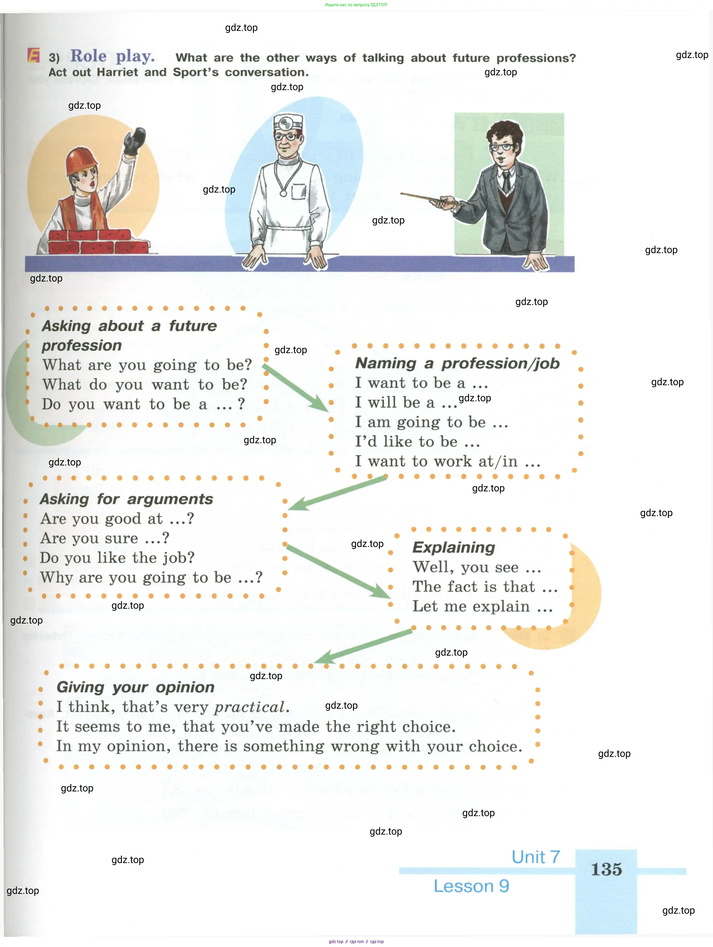 Английский язык (english), 6 класс Учебник (Student's book), авторы: Кузовлев Владимир Петрович (Kuzovlev Vladimir), Лапа Наталья Михайловна, Перегудова Эльвира Шакировна, Костина Ирина Павловна, Дуванова Ольга Викторовна, Кузнецова Елена Вячеславовна, издательство Просвещение, Москва, 2023, оранжевого цвета, страница 135