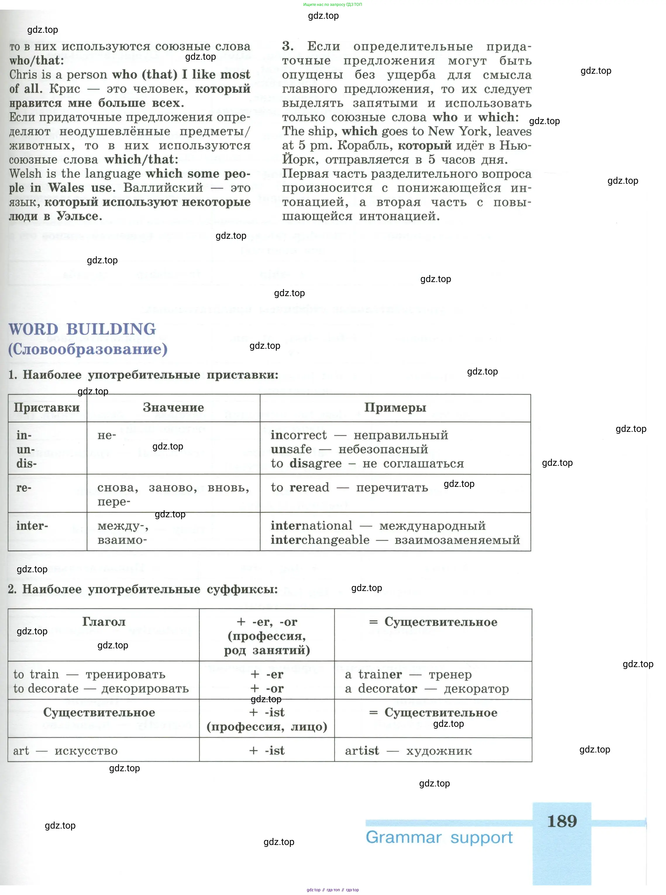 Английский язык (english), 6 класс Учебник (Student's book), авторы: Кузовлев Владимир Петрович (Kuzovlev Vladimir), Лапа Наталья Михайловна, Перегудова Эльвира Шакировна, Костина Ирина Павловна, Дуванова Ольга Викторовна, Кузнецова Елена Вячеславовна, издательство Просвещение, Москва, 2023, оранжевого цвета, страница 189