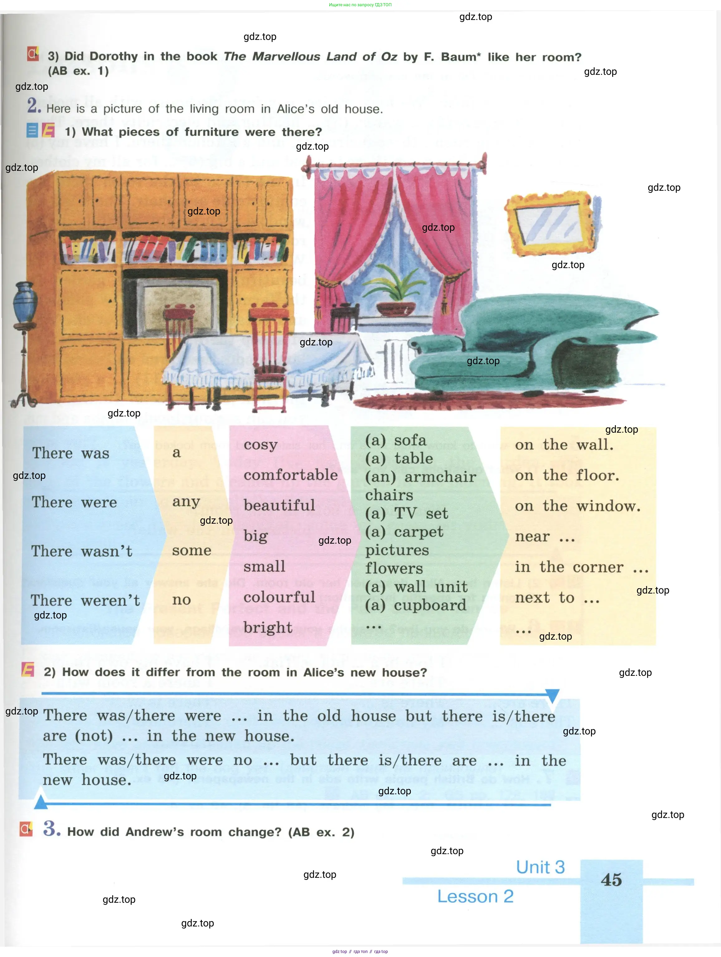 Английский язык (english), 6 класс Учебник (Student's book), авторы: Кузовлев Владимир Петрович (Kuzovlev Vladimir), Лапа Наталья Михайловна, Перегудова Эльвира Шакировна, Костина Ирина Павловна, Дуванова Ольга Викторовна, Кузнецова Елена Вячеславовна, издательство Просвещение, Москва, 2023, оранжевого цвета, страница 45