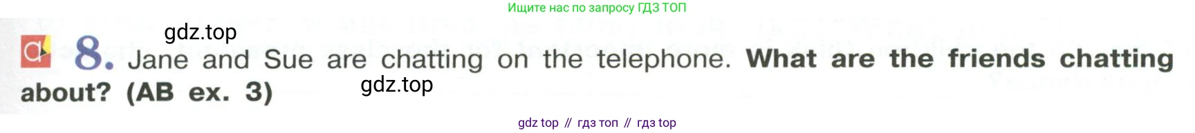 Английский язык (english), 6 класс Учебник (Student's book), авторы: Кузовлев Владимир Петрович (Kuzovlev Vladimir), Лапа Наталья Михайловна, Перегудова Эльвира Шакировна, Костина Ирина Павловна, Дуванова Ольга Викторовна, Кузнецова Елена Вячеславовна, издательство Просвещение, Москва, 2023, оранжевого цвета, страница 31, номер 8, Условие