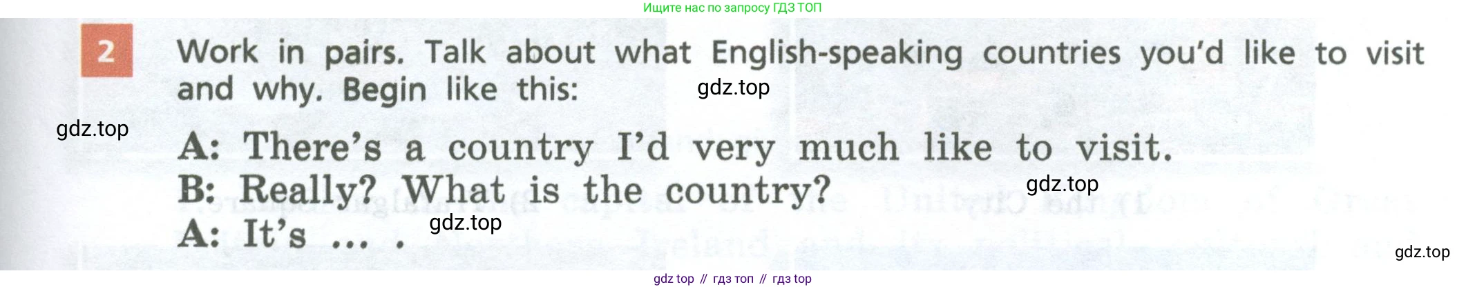 Английский язык (english), 6 класс Учебник, авторы: Афанасьева Ольга Васильевна (Afanasyeva Olga), Михеева Ирина Владимировна (Mikheeva Irina), Баранова Ксения Михайловна (Baranova Ksenia), издательство Просвещение, Москва, 2023, Часть 1, страница 75, номер 2, Условие