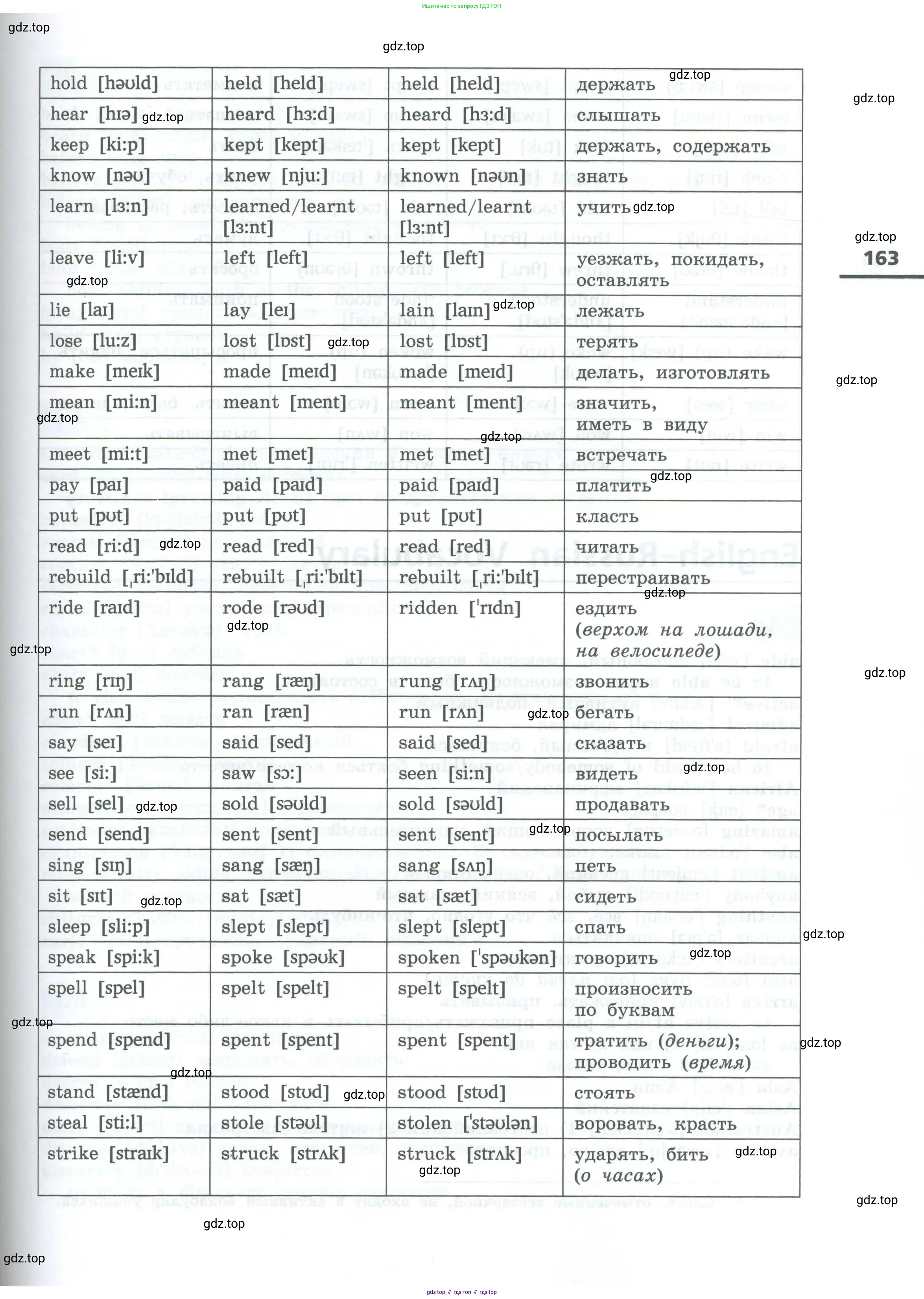 Английский язык (english), 6 класс Учебник, авторы: Афанасьева Ольга Васильевна (Afanasyeva Olga), Михеева Ирина Владимировна (Mikheeva Irina), Баранова Ксения Михайловна (Baranova Ksenia), издательство Просвещение, Москва, 2023, страница 163