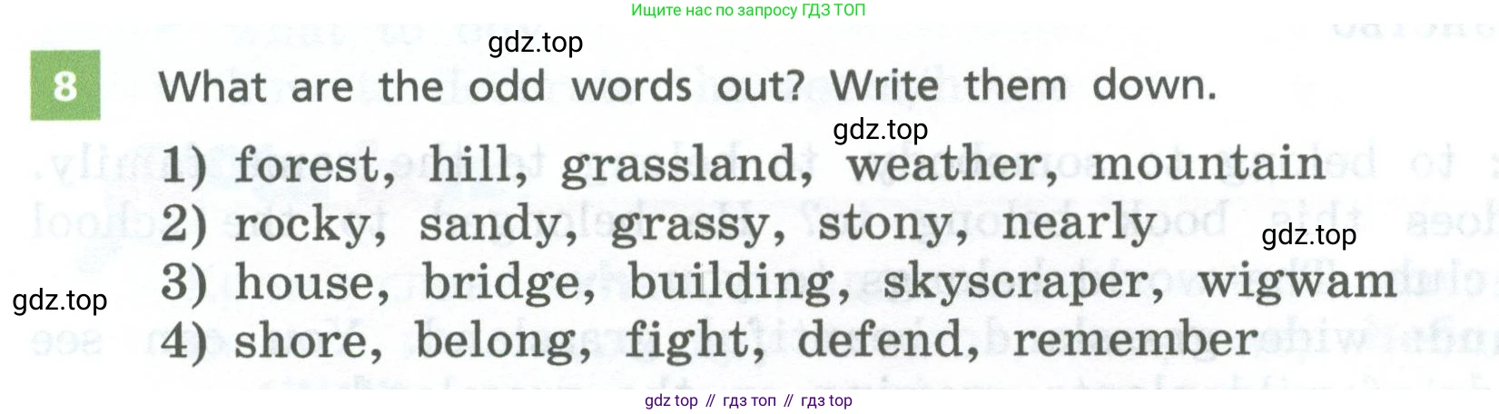 Английский язык (english), 6 класс Учебник, авторы: Афанасьева Ольга Васильевна (Afanasyeva Olga), Михеева Ирина Владимировна (Mikheeva Irina), Баранова Ксения Михайловна (Baranova Ksenia), издательство Просвещение, Москва, 2023, Часть 2, страница 28, номер 8, Условие