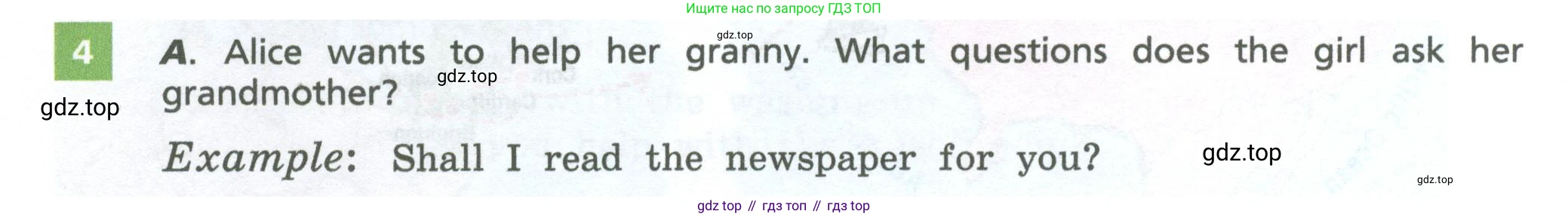Английский язык (english), 6 класс Учебник, авторы: Афанасьева Ольга Васильевна (Afanasyeva Olga), Михеева Ирина Владимировна (Mikheeva Irina), Баранова Ксения Михайловна (Baranova Ksenia), издательство Просвещение, Москва, 2023, Часть 2, страница 40, номер 4, Условие