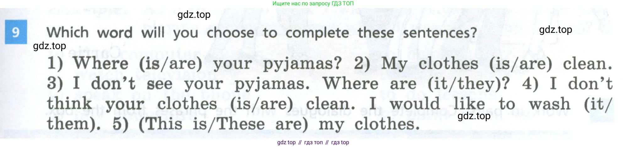 Английский язык (english), 6 класс Учебник, авторы: Афанасьева Ольга Васильевна (Afanasyeva Olga), Михеева Ирина Владимировна (Mikheeva Irina), Баранова Ксения Михайловна (Baranova Ksenia), издательство Просвещение, Москва, 2023, Часть 2, страница 75, номер 9, Условие