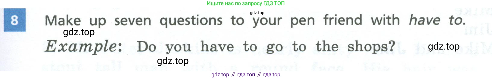 Английский язык (english), 6 класс Учебник, авторы: Афанасьева Ольга Васильевна (Afanasyeva Olga), Михеева Ирина Владимировна (Mikheeva Irina), Баранова Ксения Михайловна (Baranova Ksenia), издательство Просвещение, Москва, 2023, Часть 2, страница 119, номер 8, Условие