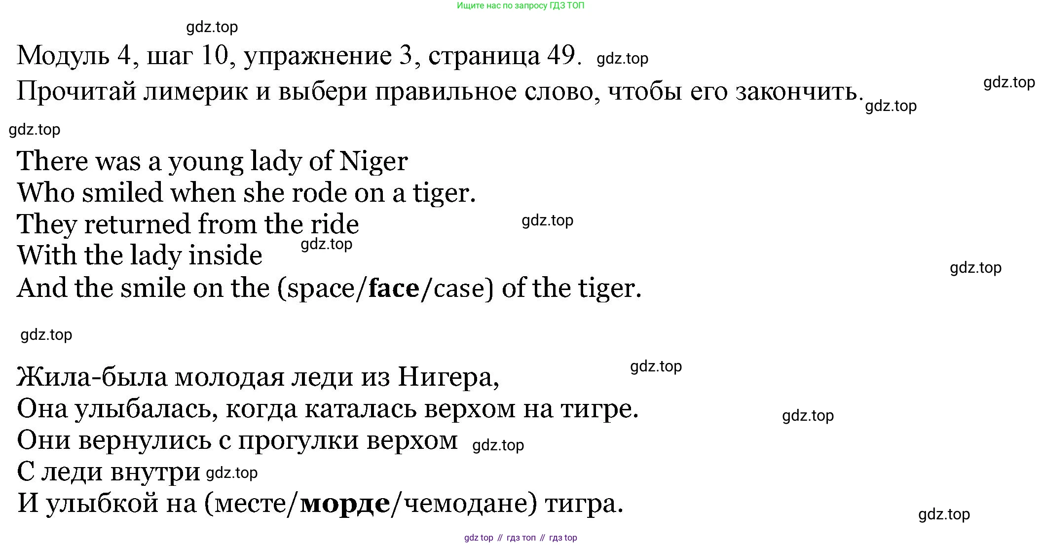 Английский язык (english), 6 класс Учебник, авторы: Афанасьева Ольга Васильевна (Afanasyeva Olga), Михеева Ирина Владимировна (Mikheeva Irina), Баранова Ксения Михайловна (Baranova Ksenia), издательство Просвещение, Москва, 2023, Часть 2, страница 49, номер 3, Решение