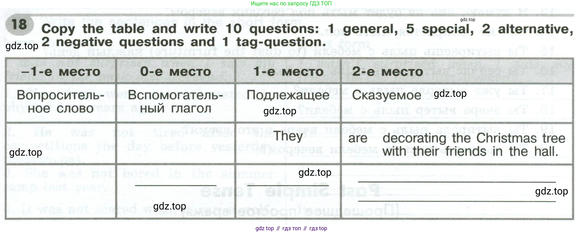 Английский язык (english), 6 класс Грамматический тренажёр, автор: Тимофеева Светлана Леонидовна, издательство Просвещение, Москва, 2023, зелёного цвета, страница 75, номер 18, Условие 2023-2027