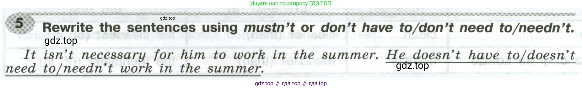 Английский язык (english), 6 класс Грамматический тренажёр, автор: Тимофеева Светлана Леонидовна, издательство Просвещение, Москва, 2023, зелёного цвета, страница 93, номер 5, Условие 2023-2027