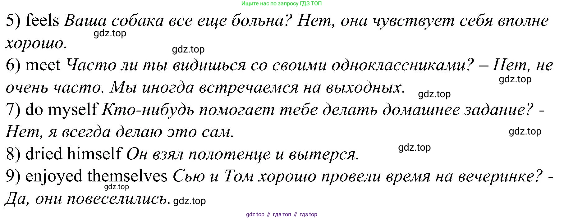 Английский язык (english), 6 класс Грамматический тренажёр, автор: Тимофеева Светлана Леонидовна, издательство Просвещение, Москва, 2023, зелёного цвета, страница 55, номер 16, Решение 1 (2023-2027) (продолжение 2)