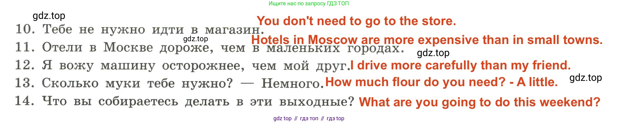 Английский язык (english), 6 класс Грамматический тренажёр, автор: Тимофеева Светлана Леонидовна, издательство Просвещение, Москва, 2023, зелёного цвета, страница 119, номер 9, Решение 2 (2023-2027) (продолжение 2)