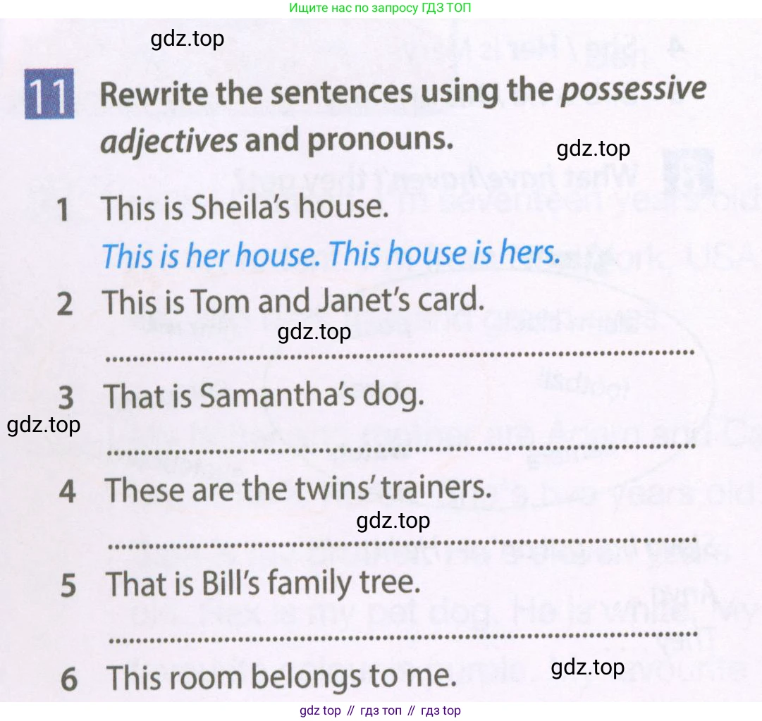 ГДЗ Английский язык (english), 6 класс Рабочая тетрадь (workbook), авторы: Ваулина Юлия Евгеньевна (Vaulina Julia), Дули Дженни (Dooley Jenny), Подоляко Ольга Евгеньевна (Podolyako Olga), Эванс Вирджиния (Evans Virginia), издательство Просвещение, Москва, 2023, зелёного цвета, страница 10, номер 11, Условие 2023-2027