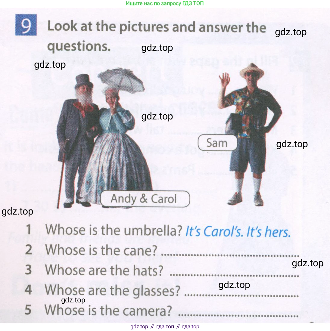 Английский язык (english), 6 класс Рабочая тетрадь (workbook), авторы: Ваулина Юлия Евгеньевна (Vaulina Julia), Дули Дженни (Dooley Jenny), Подоляко Ольга Евгеньевна (Podolyako Olga), Эванс Вирджиния (Evans Virginia), издательство Просвещение, Москва, 2023, зелёного цвета, страница 9, номер 9, Условие 2023-2027