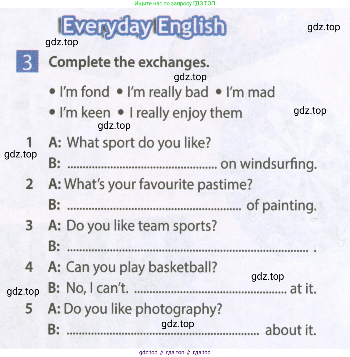 Английский язык (english), 6 класс Рабочая тетрадь (workbook), авторы: Ваулина Юлия Евгеньевна (Vaulina Julia), Дули Дженни (Dooley Jenny), Подоляко Ольга Евгеньевна (Podolyako Olga), Эванс Вирджиния (Evans Virginia), издательство Просвещение, Москва, 2023, зелёного цвета, страница 35, номер 3, Условие 2023-2027