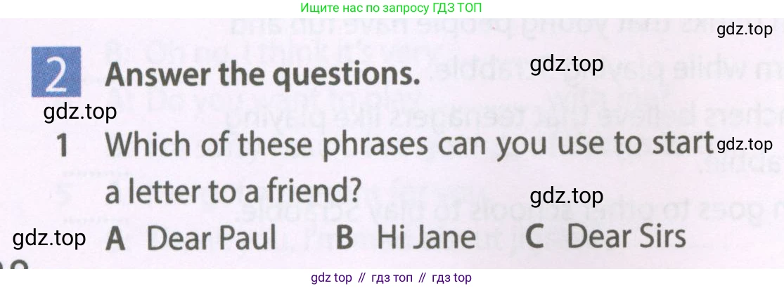 Английский язык (english), 6 класс Рабочая тетрадь (workbook), авторы: Ваулина Юлия Евгеньевна (Vaulina Julia), Дули Дженни (Dooley Jenny), Подоляко Ольга Евгеньевна (Podolyako Olga), Эванс Вирджиния (Evans Virginia), издательство Просвещение, Москва, 2023, зелёного цвета, страница 38, номер 2, Условие 2023-2027