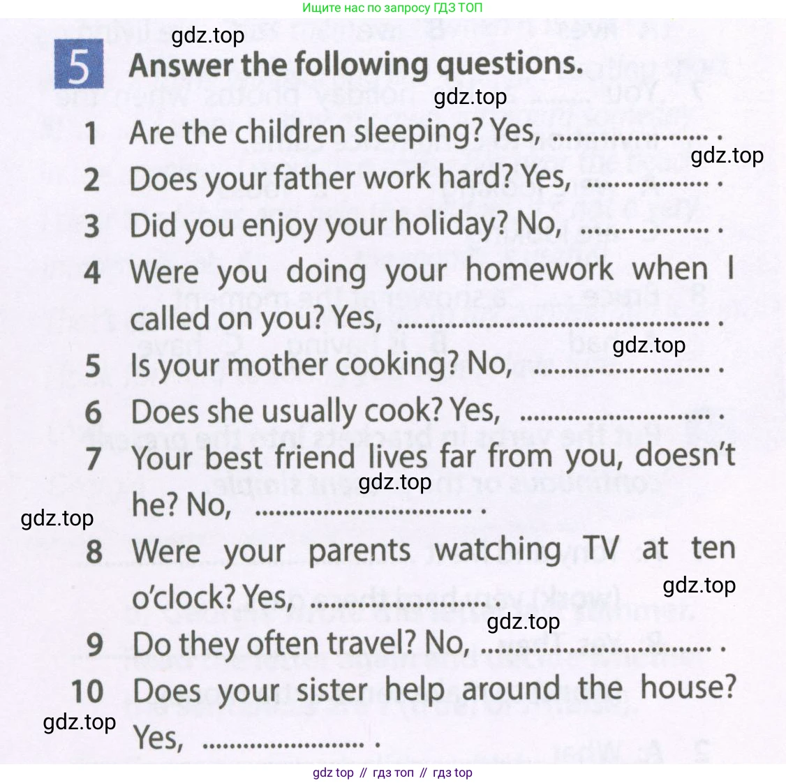 Английский язык (english), 6 класс Рабочая тетрадь (workbook), авторы: Ваулина Юлия Евгеньевна (Vaulina Julia), Дули Дженни (Dooley Jenny), Подоляко Ольга Евгеньевна (Podolyako Olga), Эванс Вирджиния (Evans Virginia), издательство Просвещение, Москва, 2023, зелёного цвета, страница 40, номер 5, Условие 2023-2027