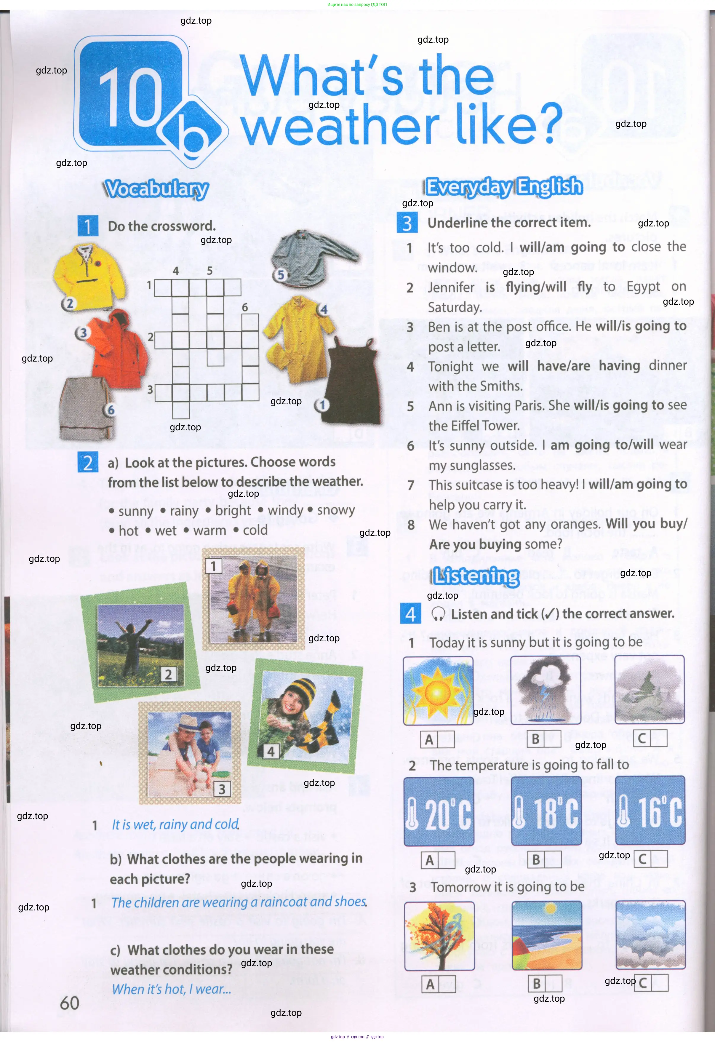 Английский язык (english), 6 класс Рабочая тетрадь (workbook), авторы: Ваулина Юлия Евгеньевна (Vaulina Julia), Дули Дженни (Dooley Jenny), Подоляко Ольга Евгеньевна (Podolyako Olga), Эванс Вирджиния (Evans Virginia), издательство Просвещение, Москва, 2023, зелёного цвета, страница 60