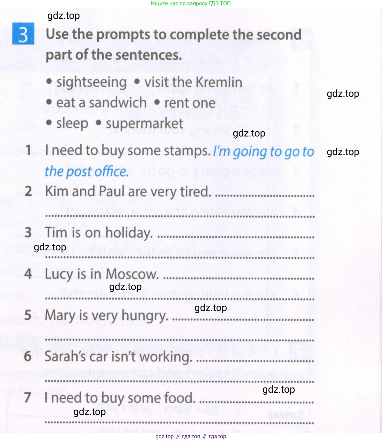 Английский язык (english), 6 класс Рабочая тетрадь (workbook), авторы: Ваулина Юлия Евгеньевна (Vaulina Julia), Дули Дженни (Dooley Jenny), Подоляко Ольга Евгеньевна (Podolyako Olga), Эванс Вирджиния (Evans Virginia), издательство Просвещение, Москва, 2023, зелёного цвета, страница 63, номер 3, Условие 2023-2027