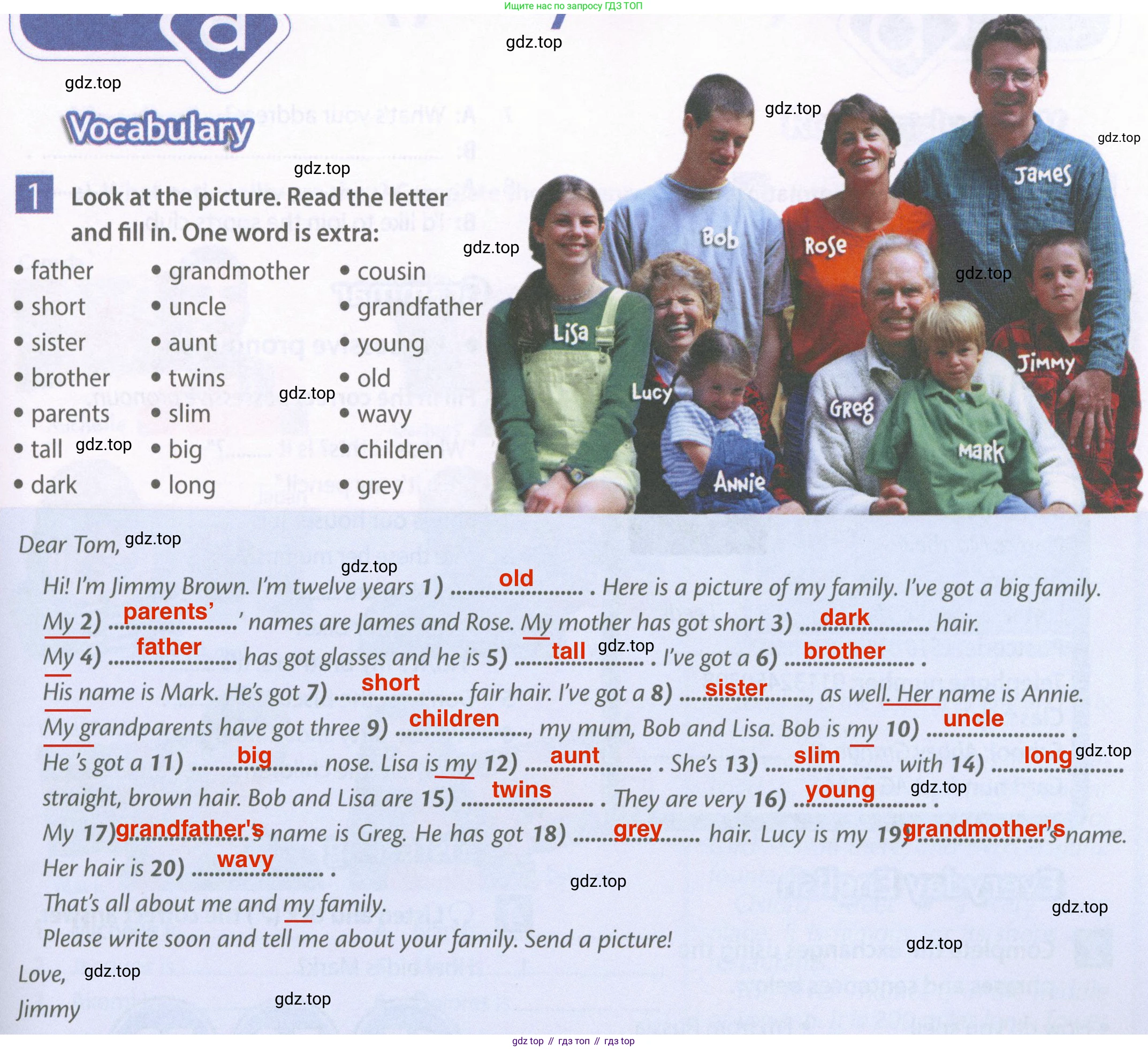 Английский язык (english), 6 класс Рабочая тетрадь (workbook), авторы: Ваулина Юлия Евгеньевна (Vaulina Julia), Дули Дженни (Dooley Jenny), Подоляко Ольга Евгеньевна (Podolyako Olga), Эванс Вирджиния (Evans Virginia), издательство Просвещение, Москва, 2023, зелёного цвета, страница 5, номер 1, Решение 2 (2023-2027)