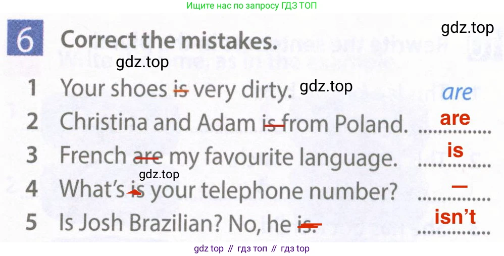 Английский язык (english), 6 класс Рабочая тетрадь (workbook), авторы: Ваулина Юлия Евгеньевна (Vaulina Julia), Дули Дженни (Dooley Jenny), Подоляко Ольга Евгеньевна (Podolyako Olga), Эванс Вирджиния (Evans Virginia), издательство Просвещение, Москва, 2023, зелёного цвета, страница 9, номер 6, Решение 2 (2023-2027)
