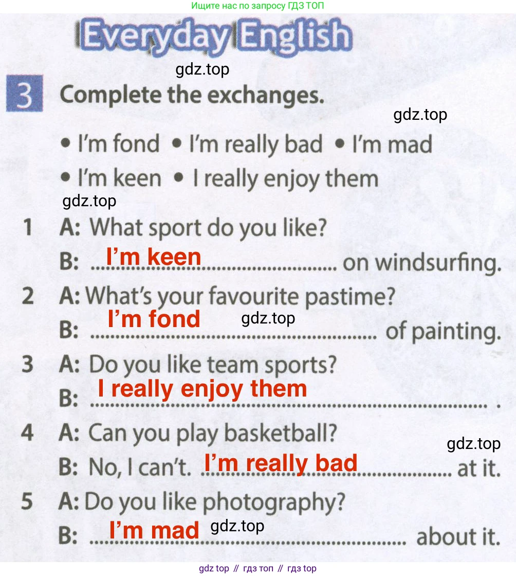 Английский язык (english), 6 класс Рабочая тетрадь (workbook), авторы: Ваулина Юлия Евгеньевна (Vaulina Julia), Дули Дженни (Dooley Jenny), Подоляко Ольга Евгеньевна (Podolyako Olga), Эванс Вирджиния (Evans Virginia), издательство Просвещение, Москва, 2023, зелёного цвета, страница 35, номер 3, Решение 2 (2023-2027)