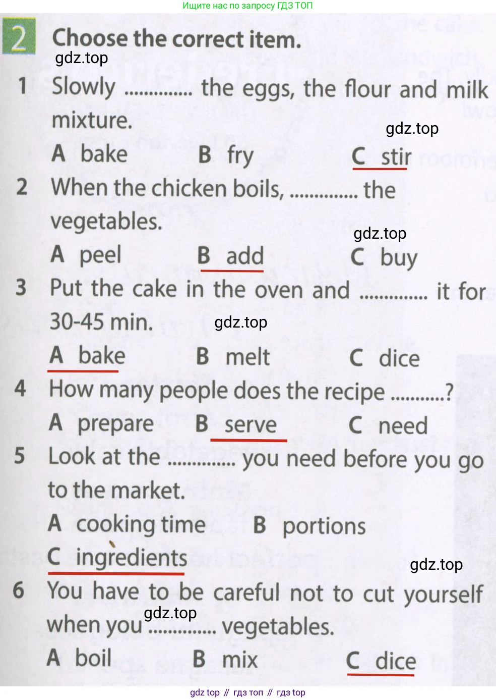 Английский язык (english), 6 класс Рабочая тетрадь (workbook), авторы: Ваулина Юлия Евгеньевна (Vaulina Julia), Дули Дженни (Dooley Jenny), Подоляко Ольга Евгеньевна (Podolyako Olga), Эванс Вирджиния (Evans Virginia), издательство Просвещение, Москва, 2023, зелёного цвета, страница 55, номер 2, Решение 2 (2023-2027)