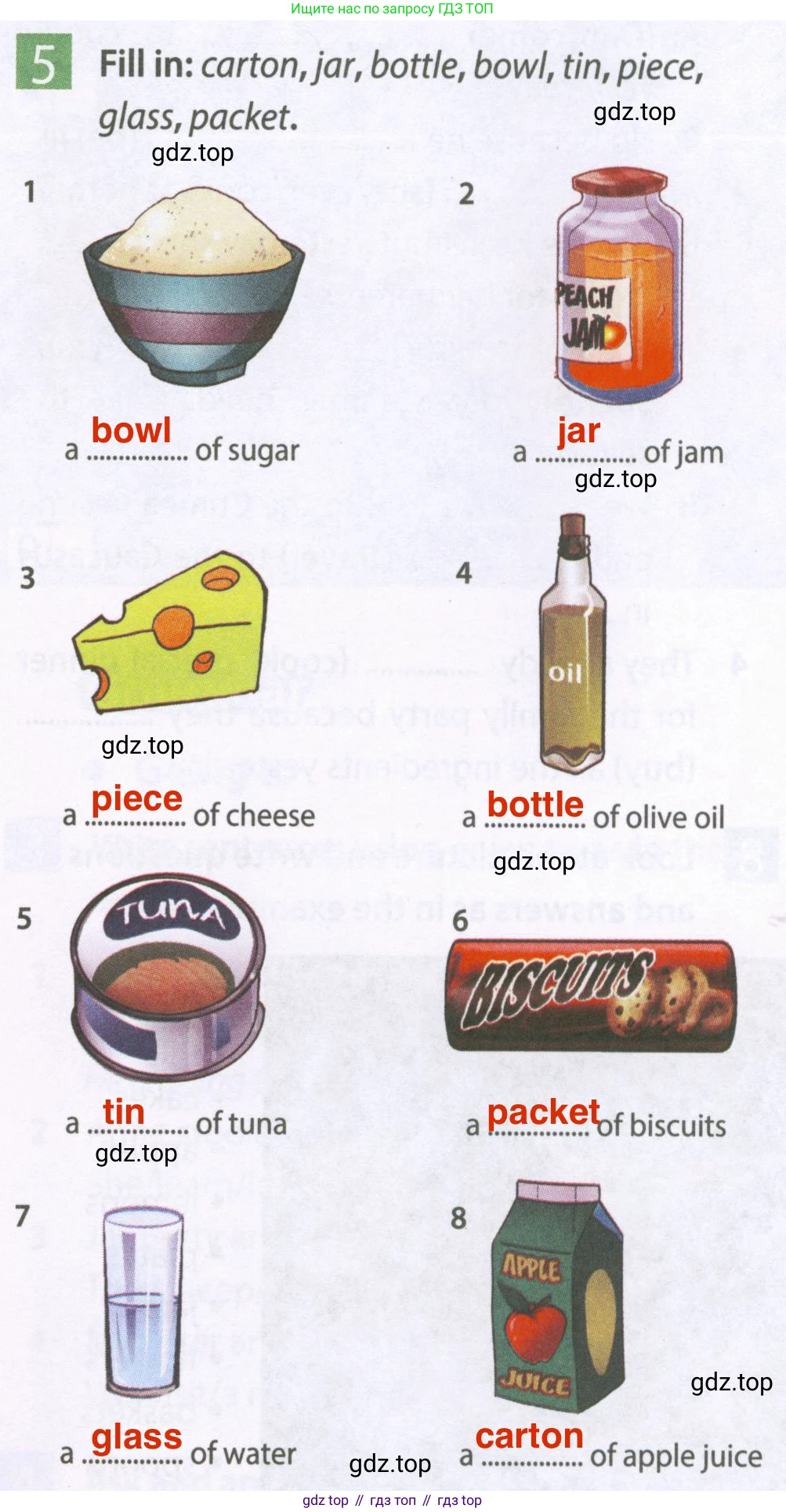 Английский язык (english), 6 класс Рабочая тетрадь (workbook), авторы: Ваулина Юлия Евгеньевна (Vaulina Julia), Дули Дженни (Dooley Jenny), Подоляко Ольга Евгеньевна (Podolyako Olga), Эванс Вирджиния (Evans Virginia), издательство Просвещение, Москва, 2023, зелёного цвета, страница 57, номер 5, Решение 2 (2023-2027)