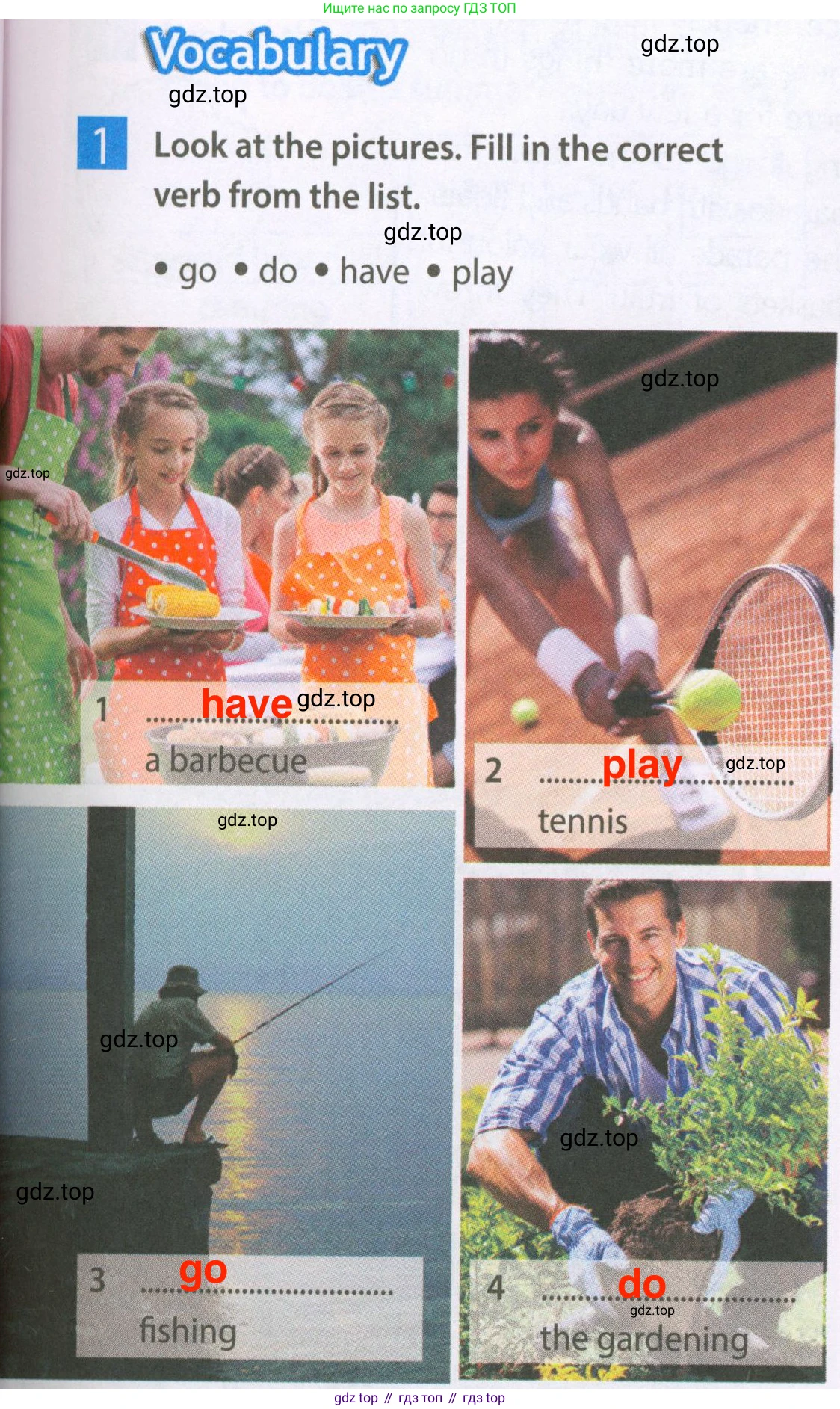 Английский язык (english), 6 класс Рабочая тетрадь (workbook), авторы: Ваулина Юлия Евгеньевна (Vaulina Julia), Дули Дженни (Dooley Jenny), Подоляко Ольга Евгеньевна (Podolyako Olga), Эванс Вирджиния (Evans Virginia), издательство Просвещение, Москва, 2023, зелёного цвета, страница 61, номер 1, Решение 2 (2023-2027)
