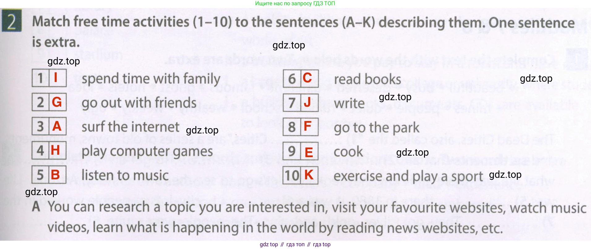 ГДЗ Английский язык (english), 6 класс Рабочая тетрадь (workbook), авторы: Ваулина Юлия Евгеньевна (Vaulina Julia), Дули Дженни (Dooley Jenny), Подоляко Ольга Евгеньевна (Podolyako Olga), Эванс Вирджиния (Evans Virginia), издательство Просвещение, Москва, 2023, зелёного цвета, страница 79, номер 2, Решение 2 (2023-2027)