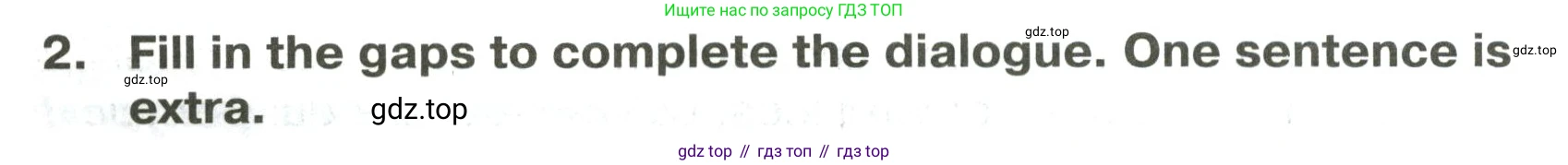 Английский язык (english), 6 класс Тренировочные упражнения в формате ОГЭ (ГИА), авторы: Ваулина Юлия Евгеньевна (Vaulina Julia), Подоляко Ольга Евгеньевна (Podolyako Olga), издательство Просвещение, Москва, 2023, зелёного цвета, страница 6, номер 2, Решение 2