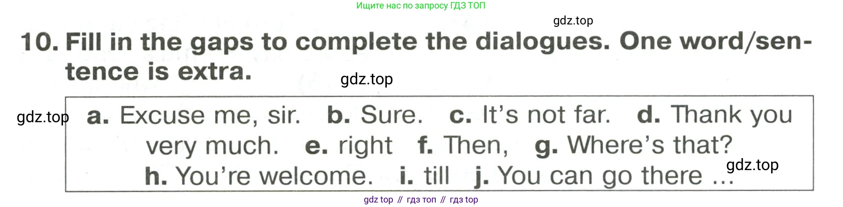 Английский язык (english), 6 класс Тренировочные упражнения в формате ОГЭ (ГИА), авторы: Ваулина Юлия Евгеньевна (Vaulina Julia), Подоляко Ольга Евгеньевна (Podolyako Olga), издательство Просвещение, Москва, 2023, зелёного цвета, страница 41, номер 10, Решение 2