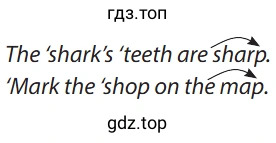 The ‘shark’s ‘teeth are sharp. ‘Mark the ‘shop on the map.