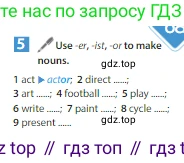 Английский язык (english), 6 класс Учебник (Student's book), авторы: Ваулина Юлия Евгеньевна (Vaulina Julia), Дули Дженни (Dooley Jenny), Подоляко Ольга Евгеньевна (Podolyako Olga), Эванс Вирджиния (Evans Virginia), издательство Просвещение, Москва, 2023, зелёного цвета, страница 57, номер 5, Условие 2023-2027