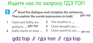 Английский язык (english), 6 класс Учебник (Student's book), авторы: Ваулина Юлия Евгеньевна (Vaulina Julia), Дули Дженни (Dooley Jenny), Подоляко Ольга Евгеньевна (Podolyako Olga), Эванс Вирджиния (Evans Virginia), издательство Просвещение, Москва, 2023, зелёного цвета, страница 98, номер 5, Условие 2023-2027