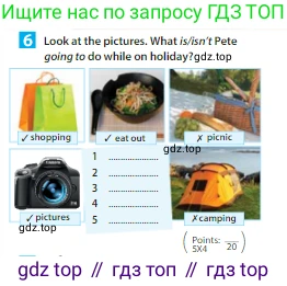 ГДЗ Английский язык (english), 6 класс Учебник (Student's book), авторы: Ваулина Юлия Евгеньевна (Vaulina Julia), Дули Дженни (Dooley Jenny), Подоляко Ольга Евгеньевна (Podolyako Olga), Эванс Вирджиния (Evans Virginia), издательство Просвещение, Москва, 2023, зелёного цвета, страница 104, номер 6, Условие 2023-2027